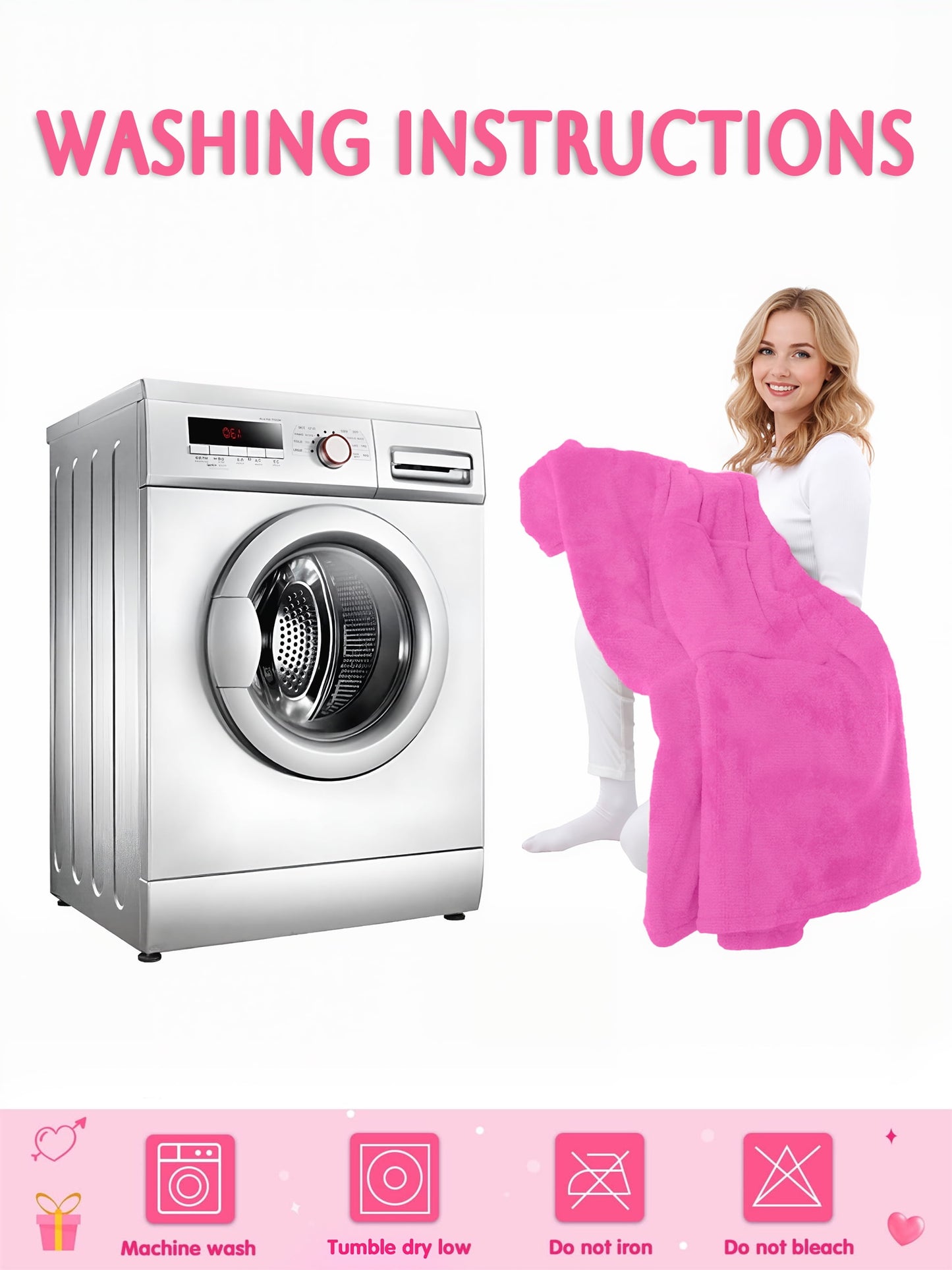 Wearable Blanket Hoodie Sweatshirt for Women and Men, Warm and Cozy Blanket Hoodie, Flannel Blanket with Sleeves and Giant Pocket